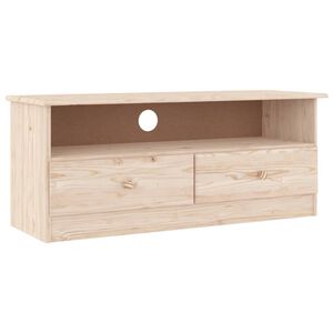 vidaXL Dulap TV cu sertare &bdquo;ALTA&rdquo; 100x35x41 cm, lemn masiv de pin