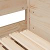 vidaXL Pat de zi cu extensie, 90x200 cm, lemn masiv de pin