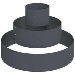 vidaXL Vază pentru Grădină Antracit 90 x 90 x 20 cm