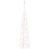 vidaXL Con de lumină cu LED decorativ multicolor, 90 cm, acril