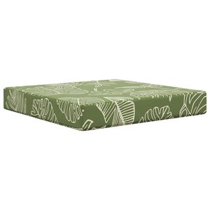 vidaXL Perna pentru canapea de exterior Poliester Design cu frunze