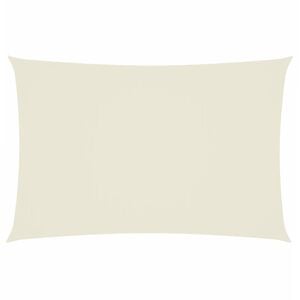 vidaXL Parasolar din țesătură oxford, dreptunghiular, 2 x 4 m, crem