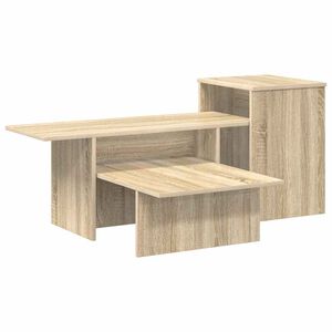 vidaXL Masă de consolă Stejar Sonoma 91,5 x 35 x 38,5 cm