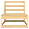 vidaXL Set mobilier de grădină, 7 piese, lemn masiv de pin