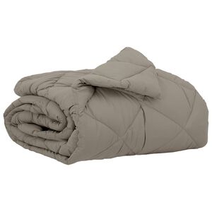 vidaXL Pilotă de vară 200 x 140 cm Vară 200 gsm Gri deschis
