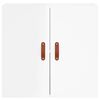 vidaXL Dulap de perete, alb extralucios, 60x31x60 cm, lemn compozit