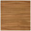 vidaXL Placă de masă 70 x 70 x 3,5 cm Pătrat Lemn solid de tec natural