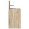 vidaXL Noptiere cu 2 sertare 2 buc Stejar Sonoma 38x34x80 cm