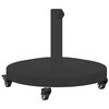 vidaXL Bază pentru umbrelă 24.45 kg Negru Rotund Reglabil