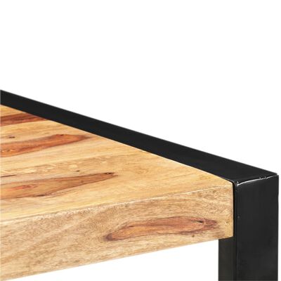 vidaXL Masă de bar, 110 x 60 x 110 cm, lemn masiv de sheesham