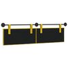 vidaXL Cap de pat suspendat Pe perete Galben 190 x 55 x 7 cm Catifea