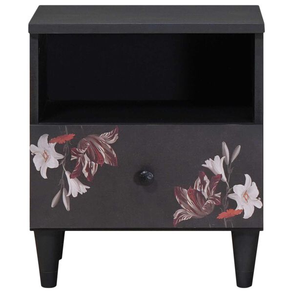 vidaXL Noptieră cu sertar Maro 40 x 33 x 46 cm Lemn de mango solid