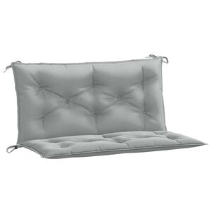 vidaXL Pernă bancă de grădină 2db melanj gri deschis 100x50x7cm textil