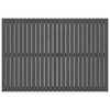 vidaXL Tăblie de pat pentru perete, gri, 159,5x3x110 cm lemn masiv pin