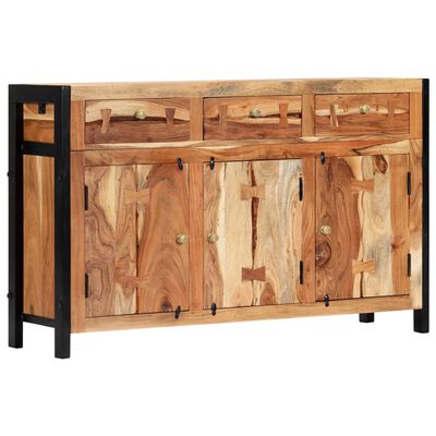 vidaXL Servantă, 120 x 35 x 75 cm, lemn masiv de acacia