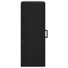 vidaXL Dulap montat pe perete Stejar Negru 34,5 x 34 x 90 cm