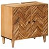 vidaXL Dulap de chiuvetă Maro 62 x 33 x 58 cm Lemn de mango solid