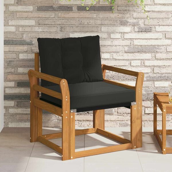 vidaXL 2 Bucată Set de canapele de exterior