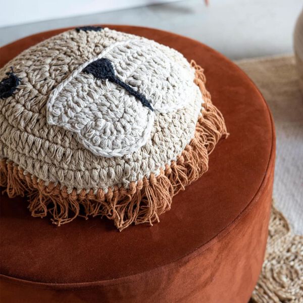 KidsDepot Pernă copii &bdquo;Lion&rdquo; 38 cm, bumbac