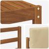 vidaXL Set de canapele de exterior cu pernă 8 pcs Natural și Bej