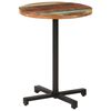 vidaXL Masă de bistro, &Oslash;60x75 cm, lemn masiv reciclat, rotundă