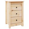 vidaXL Noptiere, 40x35x61,5 cm, lemn masiv de pin