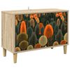 vidaXL Cabinet TV ZAANDAM 69 x 33 x 50 cm Sonoma Lemn prelucrat