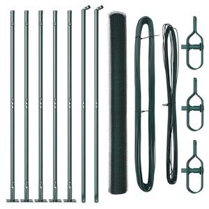 vidaXL St&acirc;lp de gard. Verde