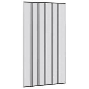 vidaXL Plasă de insecte cu cortină Negru poliester