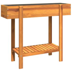 vidaXL Strat &icirc;nălțat de grădină, 90x30x75 cm, lemn masiv de acacia