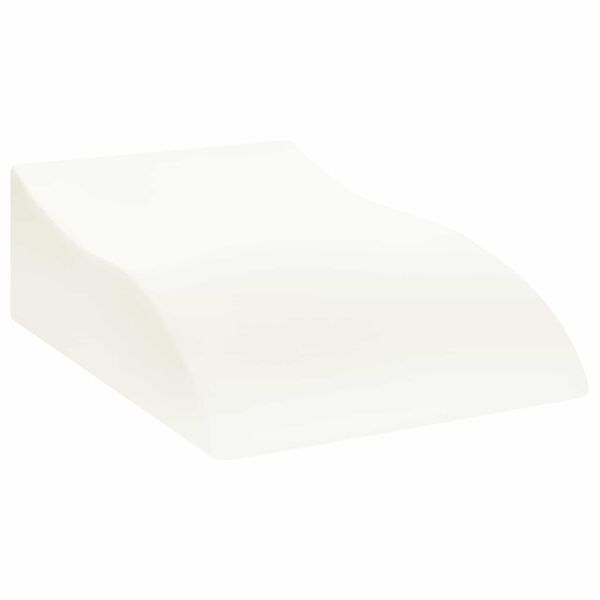 vidaXL Perna pentru Picioare Alb 68 x 40 x 21,5 cm
