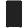 vidaXL Dulap de depozitare Negru 40 x 48 x 81 cm Lemn compozit