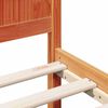 vidaXL Cadru de pat Maro 90 x 200 cm Lemn masiv de pin