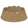 vidaXL Guler pentru Pomul de Crăciun Rotund natural &Oslash; 75 x 25 cm