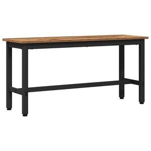 vidaXL Bancă de Dining Lemn vechi 100 x 32,5 x 48,5 cm