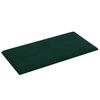 vidaXL Panouri de perete 12 buc. verde &icirc;nchis 60x30 cm catifea 2,16 m&sup2;