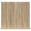 vidaXL Oglindă de toaletă cu oglindă Stejar Sonoma 60 x 55 x 18 cm