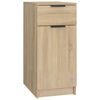 vidaXL Dulap de birou, stejar sonoma, 33,5x50x75 cm, lemn prelucrat