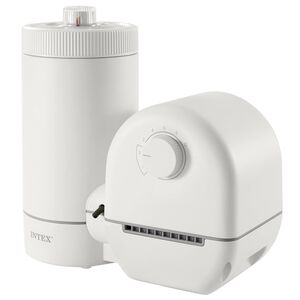 INTEX Pompă de Filtrare INTEX Alb 8.6 Polipropilenă și Oțel