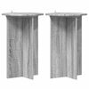 vidaXL Suport pentru plante 2 pcs Sonoma gri &Oslash;40 x 60 cm