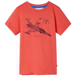 Tricou pentru copii, roșu deschis, 128