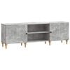 vidaXL Cabinet TV 150 x 31 x 50 cm Gri Beton Lemn prelucrat