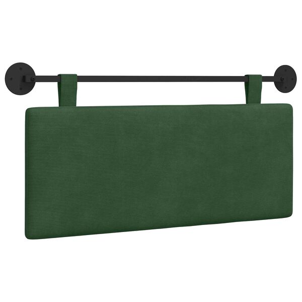 vidaXL Cap de pat suspendat Pe perete Simplu Țesătură din corduroy