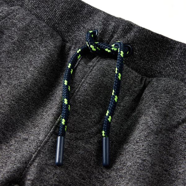 Pantaloni de trening pentru copii, gri melanj, 128