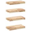 vidaXL Rafturi suspendate 4 buc. 40x20x4 cm lemn masiv acacia netratat