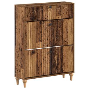 vidaXL Dulap pentru pantofi ALKMAAR 78 x 24 x 103 cm Lemn prelucrat