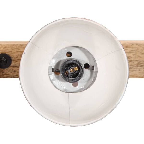 vidaXL Lampă de perete 25 W, roșu uzat, 90x25 cm, E27