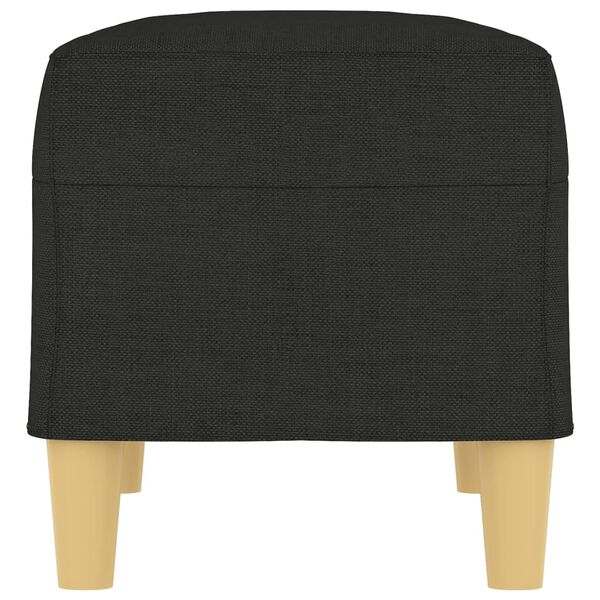 vidaXL Bancă, negru, 70x35x41 cm, textil