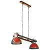 vidaXL Lustră suspendată industrială 25 W, multicolor, 111 cm E27