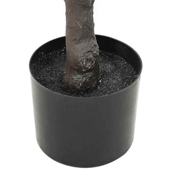 vidaXL Ficus artificial 480 de frunze 130 cm verde